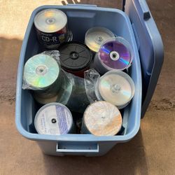 Lot- Cd And DVD Blank 