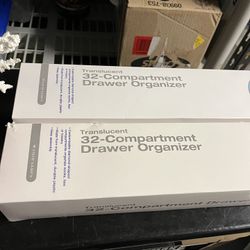 32 Compartment Drawer Organizer New 2 Boxes