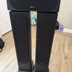 Pioneer Andrew Jones Floorstanding/Center Ch. Speaker