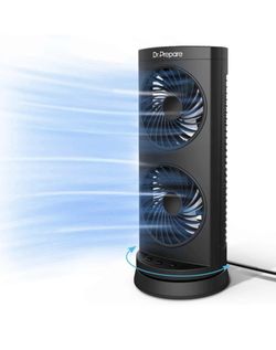 New In Box Dr. Prepare Tower Fan Oscillating Fan 13 inch