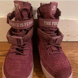 Nike SF Air Force Ones The Force Is Female.