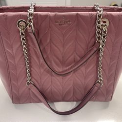 Kate Spade Carry Tote- Muave 