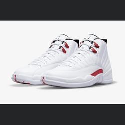 Jordan 12 Red Metallic Sizes 10.5, 11.5, 12, 13 & 14