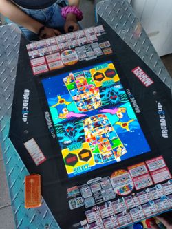 Marvel vs Capcom head to head 8 in 1 game table.