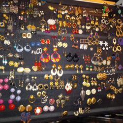 Modern and Vintage Earrings.....