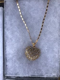 Gold plated necklace