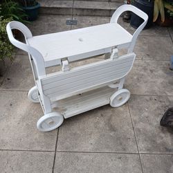 Vintage Resin Bar Cart