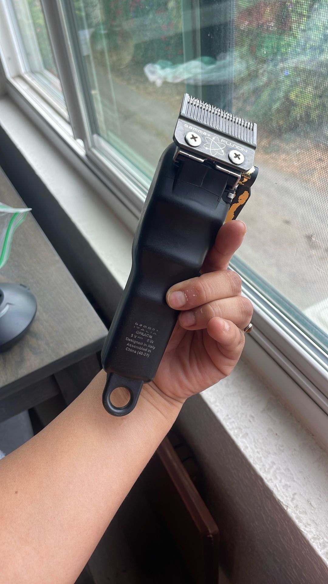gamma italia alpha plus clipper professional haircutting barber