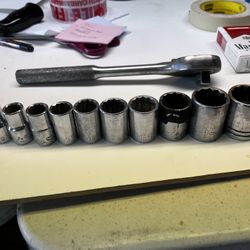 1/2 Inch Drive Socket Set USA Made