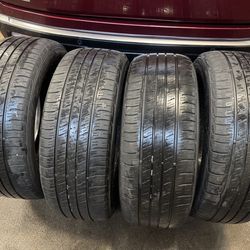 20 inch used falken tires size 245/50/R20