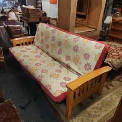 LIKE NEW FUTON W/ CUSTOM MADE MATTRESS $200
