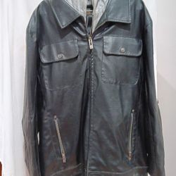 Men PX THING VINTAGE LEATHER JACKET