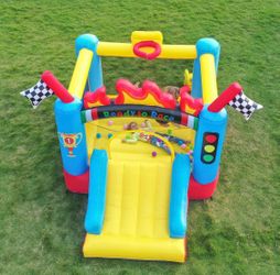 Inflatable Bounce House With Slide