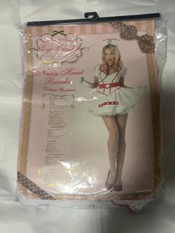 Eye Candy Nurse Deluxe Adult costume size Large