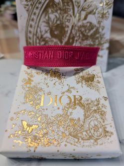 Christian Dior Friendship Bracelet Hot Pink , New