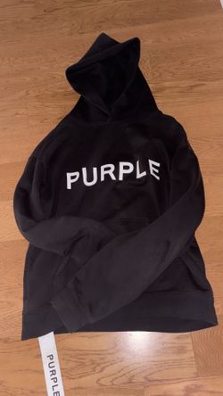 Black purple hoodie size small