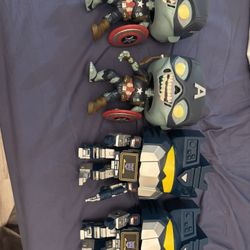 Funko POP! Large size Zombie Captain America and Transformers - Price for all