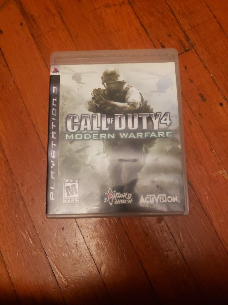 Call Of Duty 4 For Ps3