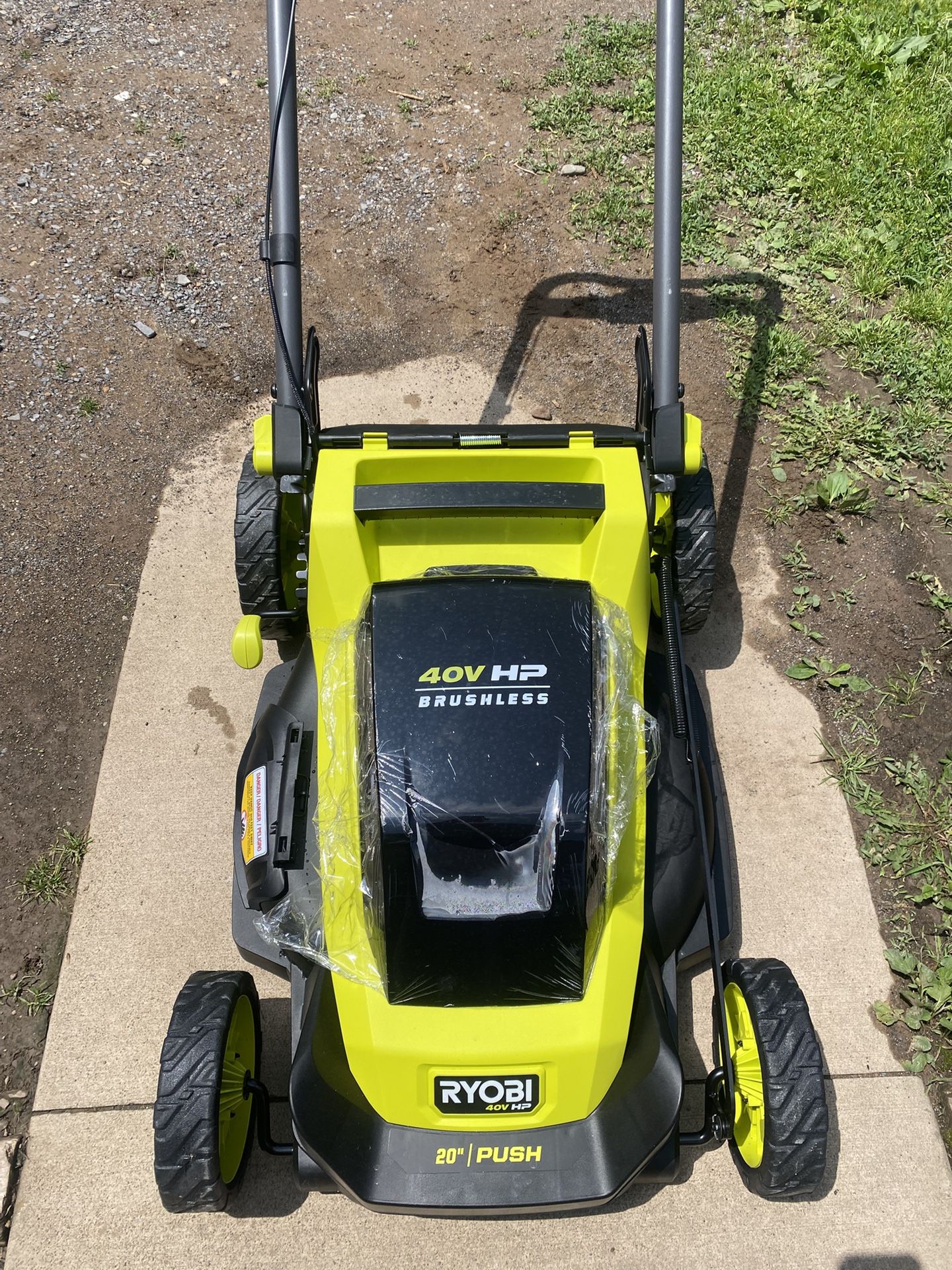 Ryobi NON self propelled 20” mower