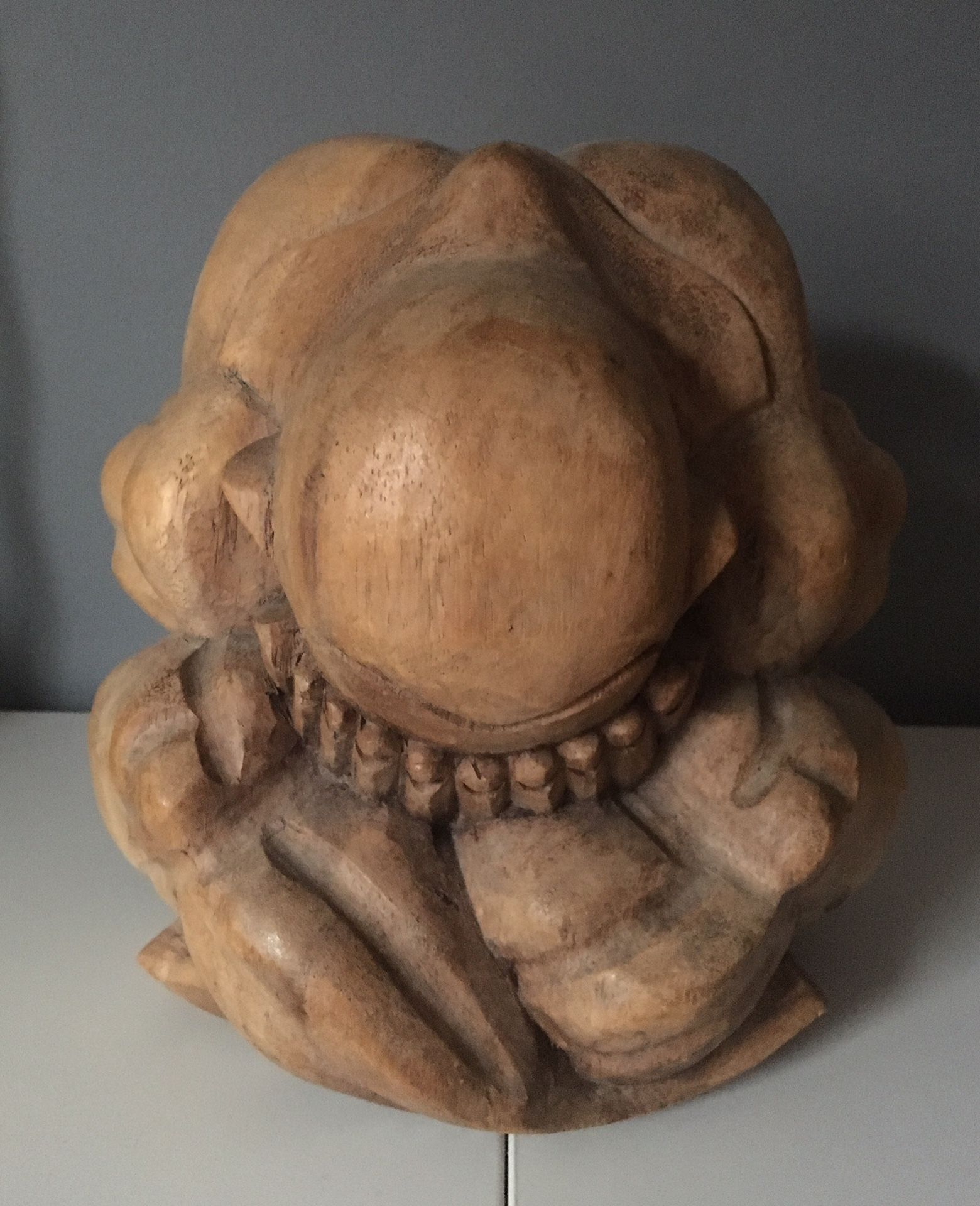 Unique Meditating Yogi,Human figure,Hand crafted wood sculpture