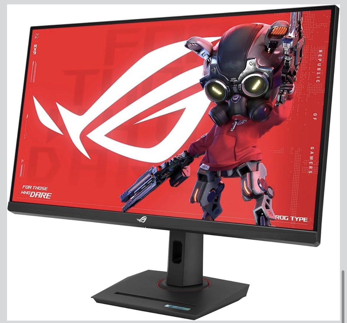 ASUS ROG Strix 32” 4K HDR Gaming Monitor (XG32UCG) – 3840x2160, Dual Mode (4K 160Hz/FHD 320Hz), 0.3ms, Fast IPS, Extreme Low Motion Blur Sync, USB-C, 