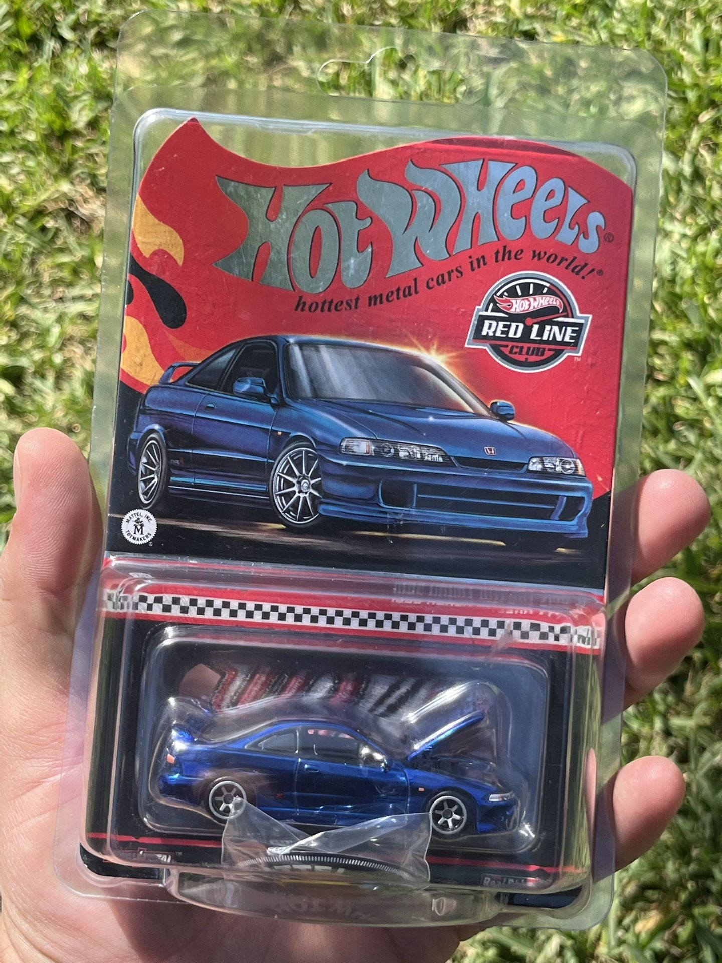 hot wheels RLC honda acura integra Type R spectra flame blue