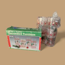 Christmas Vintage Cups 1984 