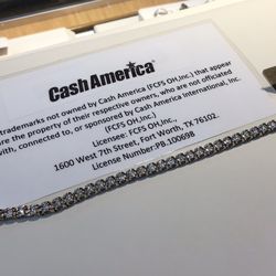 Diamond Tennis Bracelet 14kt White Gold