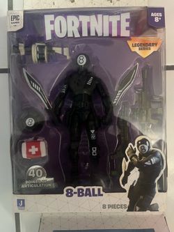 Fortnite Legendary Series 8-BALL 6" Action Figure Jazwares 2021 NIB Rare EPIC