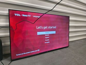 TCL 55 inch TV