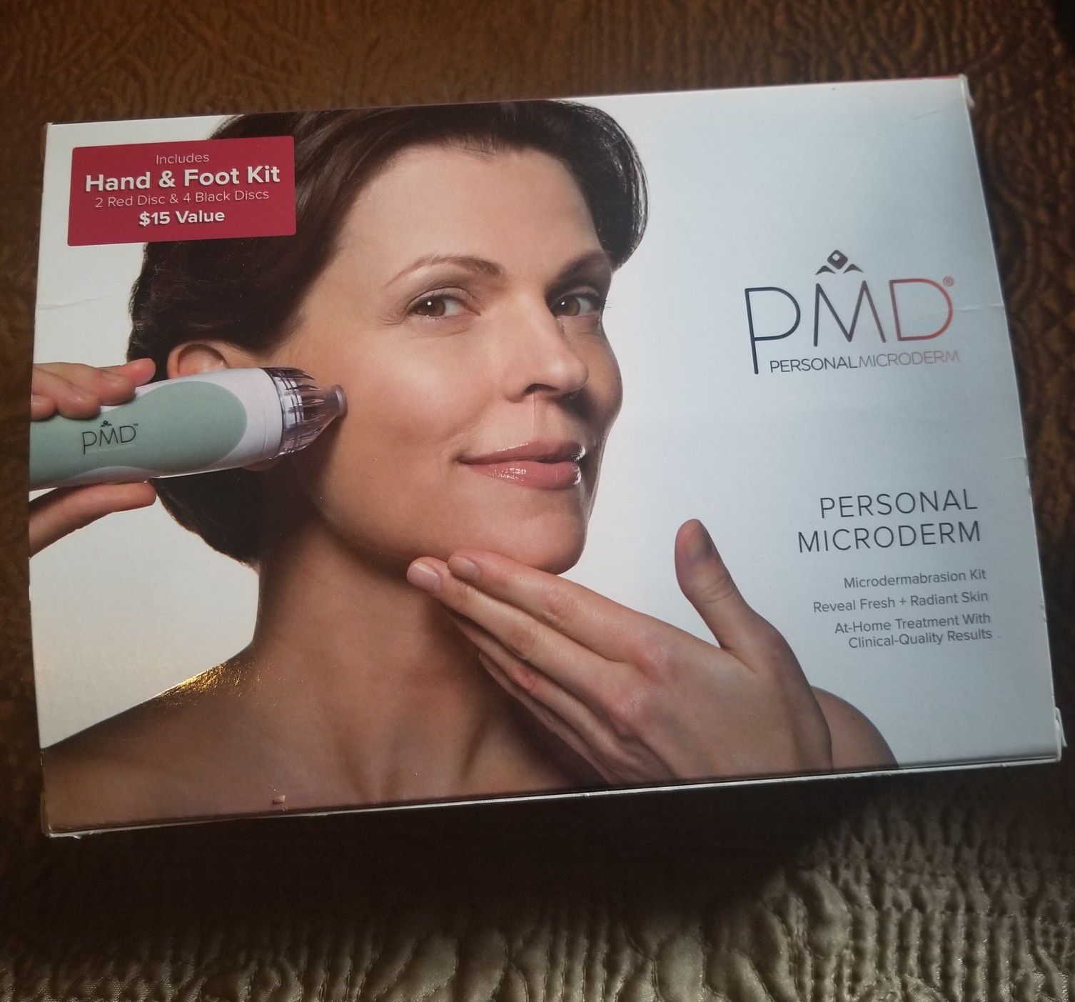PMD dermabrasion for face and feet