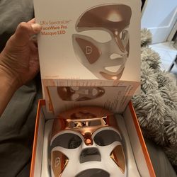 Dr. Dennis Gross DRx SpectraLite FaceWare Pro - LED Face Mask for Skin Rejuvenation with Dual Red & Blue Light Therapy