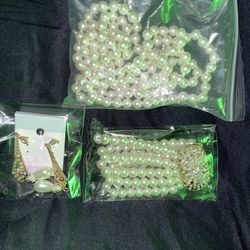 Costume Pearl jewelry