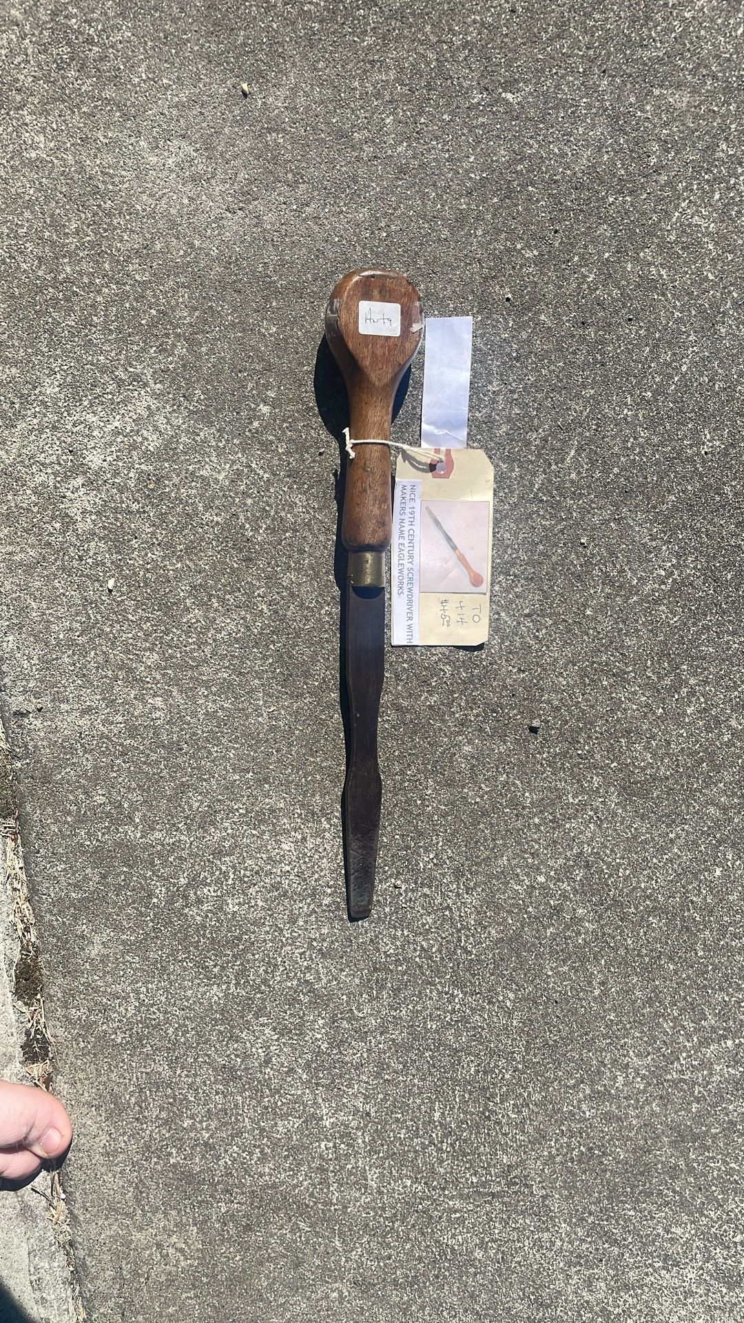 19th Century Eagleworks Screwdriver