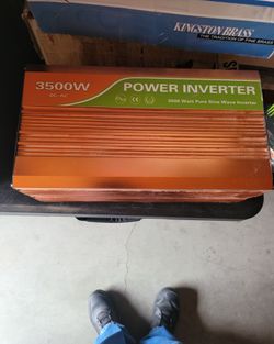 3500 W solar inverter Good for  Trailers RV