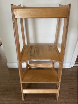 Montessori Kitchen Tower - Table and Chair in One