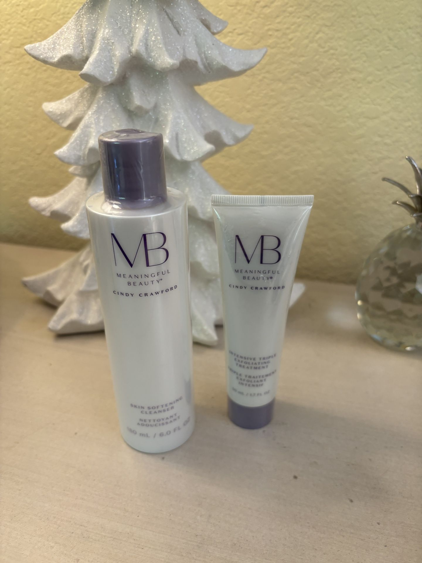 Meaningful Beauty 6 ounce cleanser + 1.7 ounce Intensive Exfoliate
