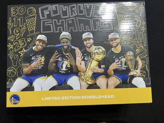 Warriors Fourever Champs Bobblehead 