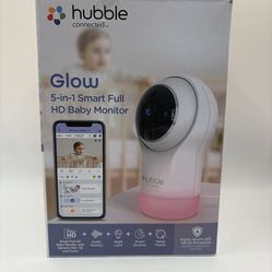 Hubble Connected Glow 5-in-1 Smart Full HD Baby Monitor WiFi New Sealed