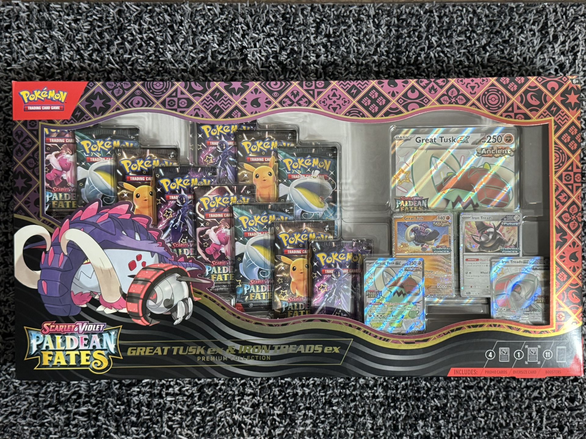 Pokemon Paldaen Fates Premium Collection Box