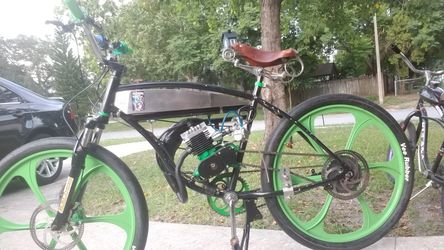MOTORIZED GAS BICYCLES..130MPG..25-47MPH