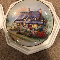 Collector Plate, Franklin mint, Royal doulton,  The Cottage on Lilac Bend