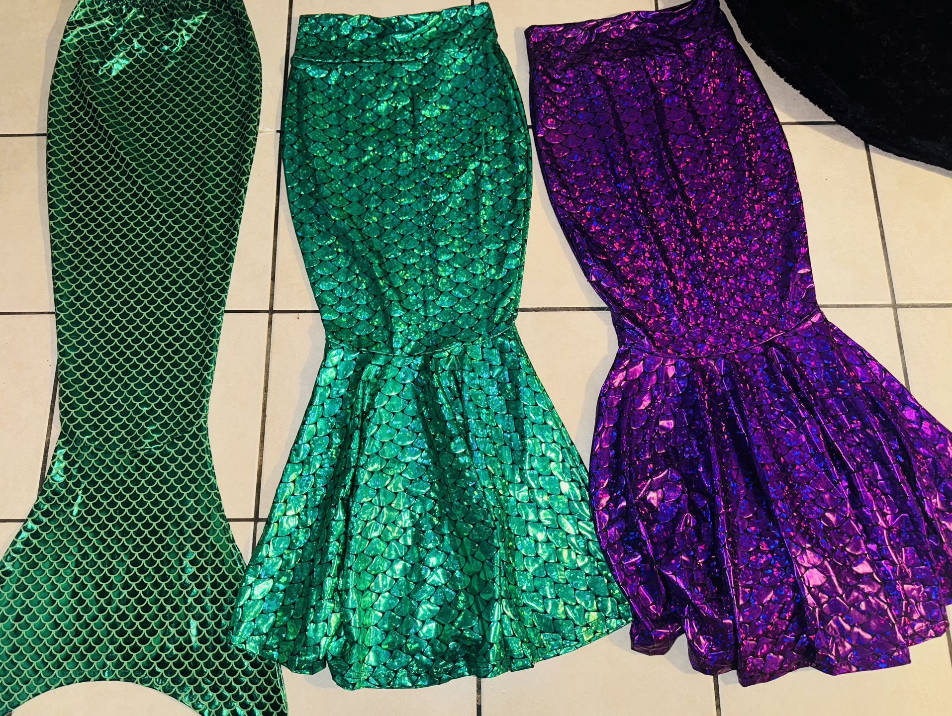 Colas De Sirena 🧜‍♀️ Para Disfraces De Hallowen 