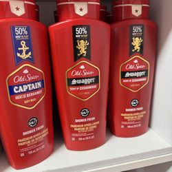 old spice body wash   $5