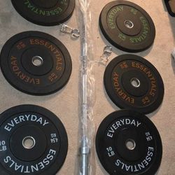 Olympic Bar And Weights 