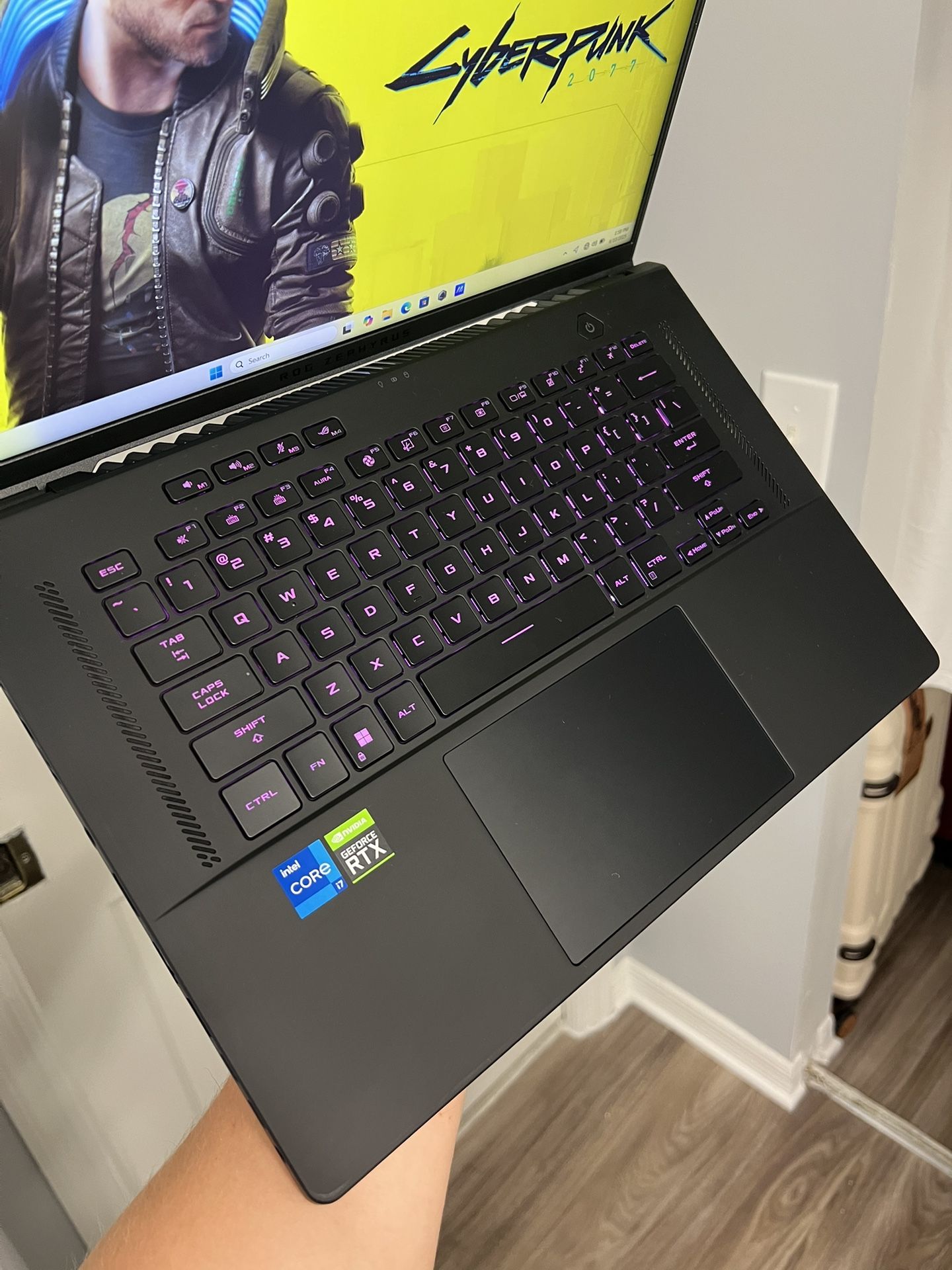 Intel Core i7-12700H + Rtx 3060 • Laptop Gaming ASUS ROG Zephyrus M16 • SSD 1.5Tb • Rog Tuf Strix