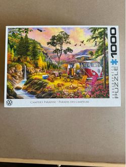 White Mountain & Other 1000 piece Puzzles