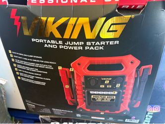 Portable jump starter and power pack