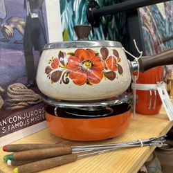 Vintage Fondue Pot