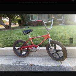 1981 Schwinn Scrambler Bike Without Rims Bmx Old Hutch Jmc